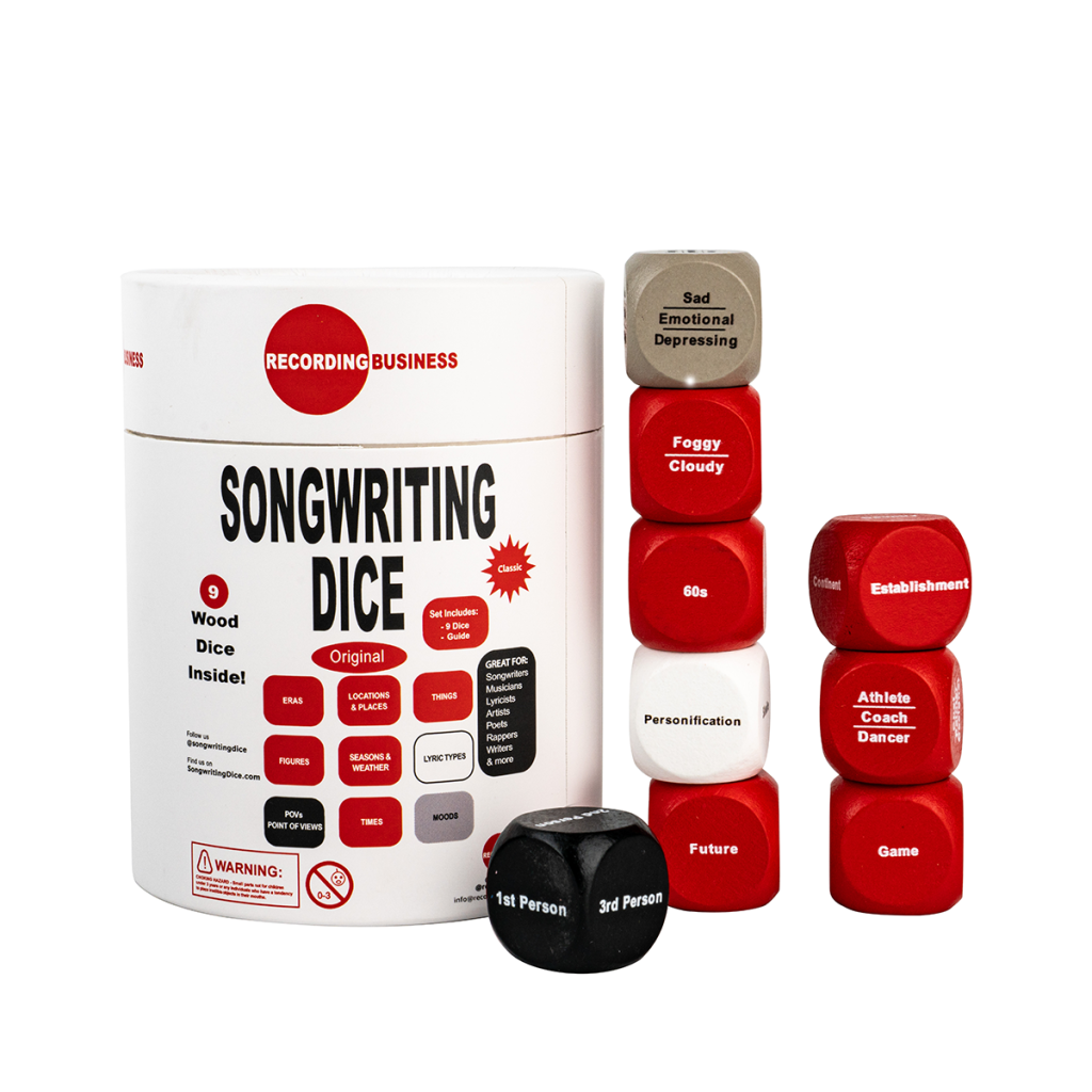 Back of Songwriting Dice