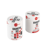 Front & back of Songwriting Dice Box