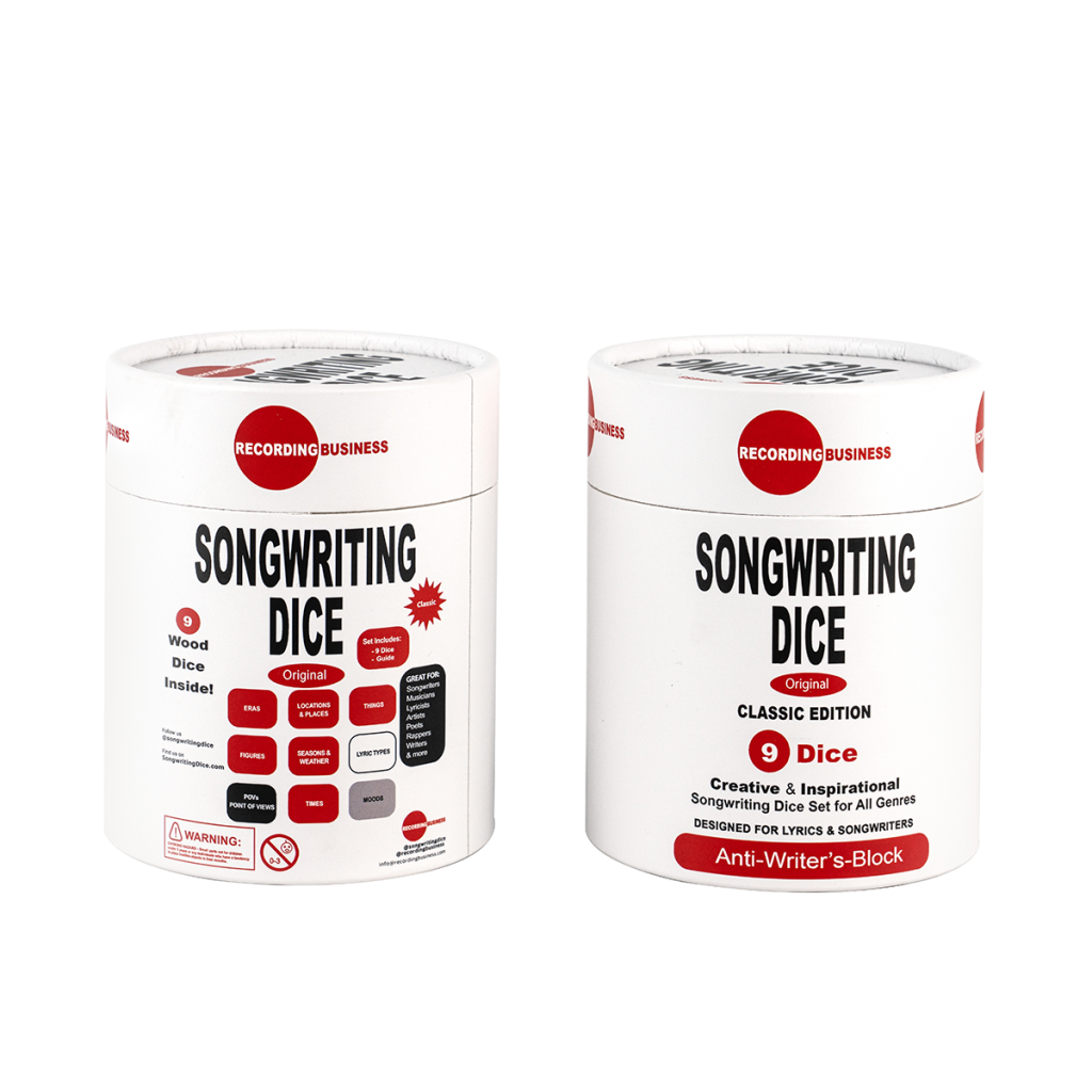 Songwriting Dice for Music