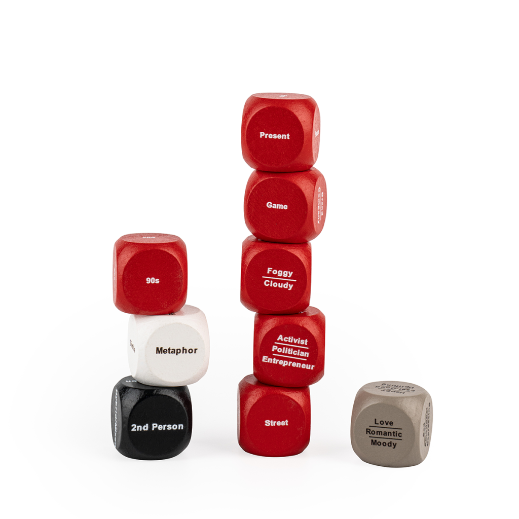 Songwriting Dice 9 Dice Set